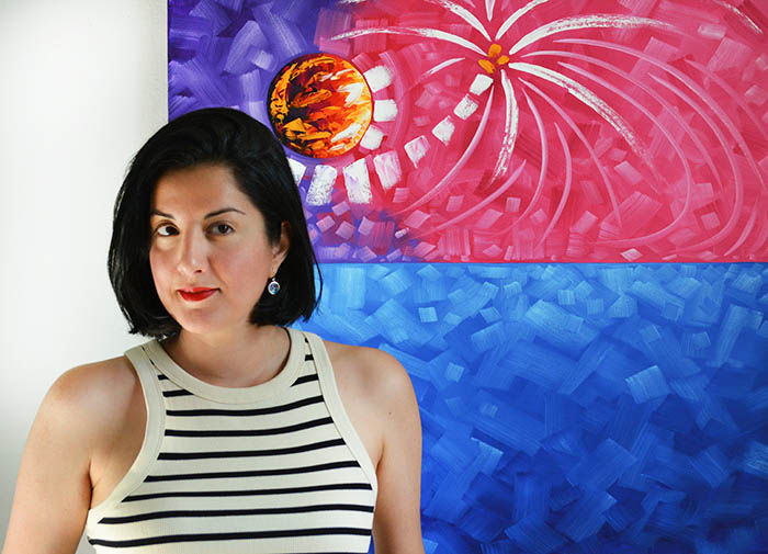 Miami Custom Art created by Miami Artist Laelanie Larach