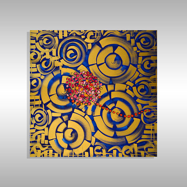 The Best Contemporary Abstract Artist Laelanie Larach in Miami Florida