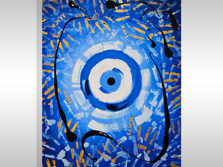 Descubra a Arte Abstrata Exótica em Miami, Flórida criada pela Artista Abstrata Laelanie Larach