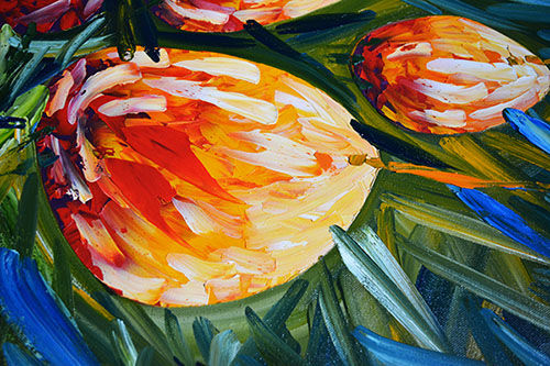 Famous Contemporary Abstract Paintings in Miami Beach by Abstract Contemporary Artist Laelanie Larach