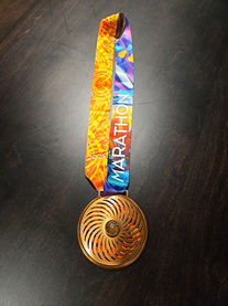 Miami Marathon featuring the artist Laelanie Larach