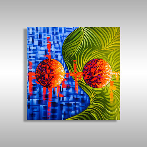 The Inspiring Modern Art in Doral Florida by Laelanie Larach with Bold Colors