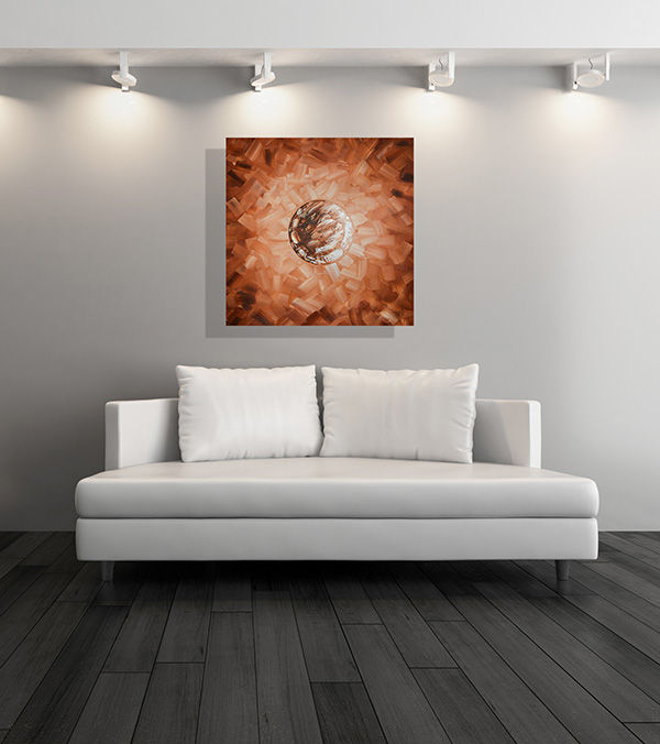 New Original Abstract Paintings by Abstract Artist Laelanie Larach in Miami Dade Florida