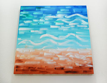 famous Miami Beach paintings for sale by Miami visual artist Laelanie Larach