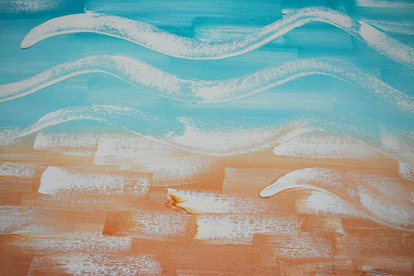 Laelanie Larach Inspiring Contemporary Abstract Art in Miami Florida & Custom Coastal Art