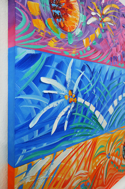 famous art for sale in Miami created by the best Miami based artist Laelanie Larach