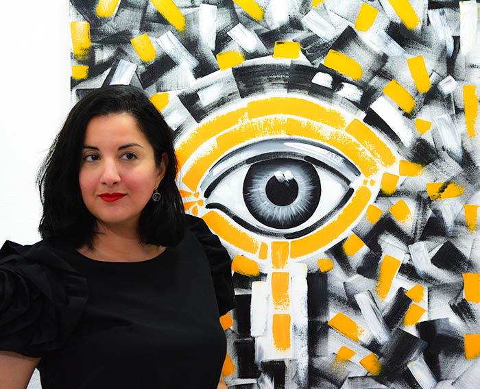 Best Original Contemporary Abstract Fine Art in Miami by the Famous Abstract Artist Laelanie Larach