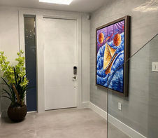 wall art in Miami by Laelanie Larach