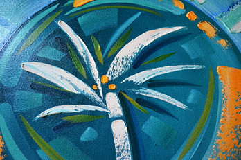 palm trees art for sale