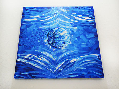 The Popular Original Ocean Life Paintings in Florida created by Laelanie Larach at Laelanie Art Gallery
