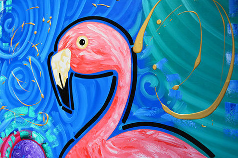 contemporary art in Miami by contemporary artist Laelanie Larach