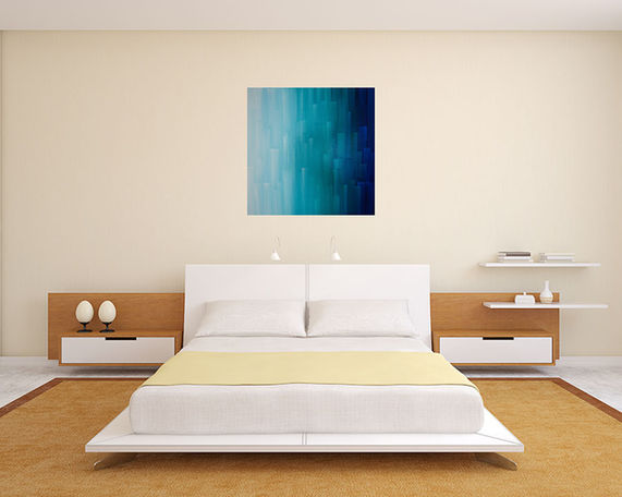 abstract art in Miami by famous abstract artist Laelanie Larach