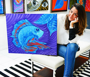 contemporary coastal paintings