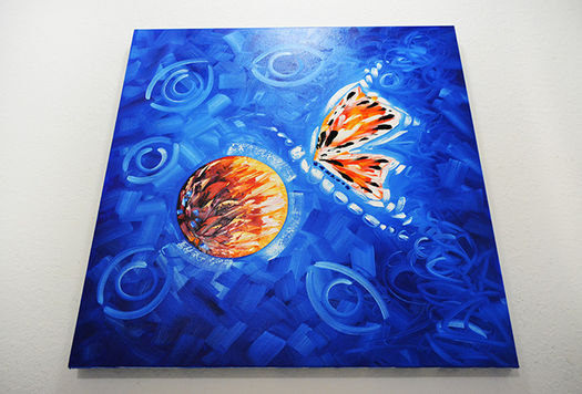 famous contemporary abstract art by Laelanie Larach