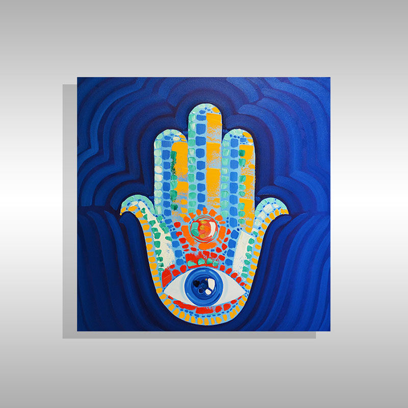 Miami Based Artist Laelanie Larach Contemporary Paintings in Miami Beach