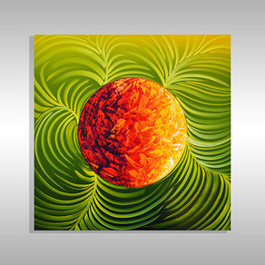 Laelanie Larach abstract artist in Miami 