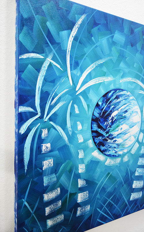 Discover the Best Palm Trees Art in Florida created by Miami Based Artist Laelanie Larach