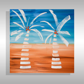 modern ocean life paintings for sale Florida created by coastal artist Laelanie Larach