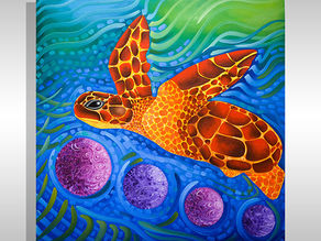 Miami Ocean Art for Sale created by Laelanie Larach: Welcome to the Ocean Underwater World
