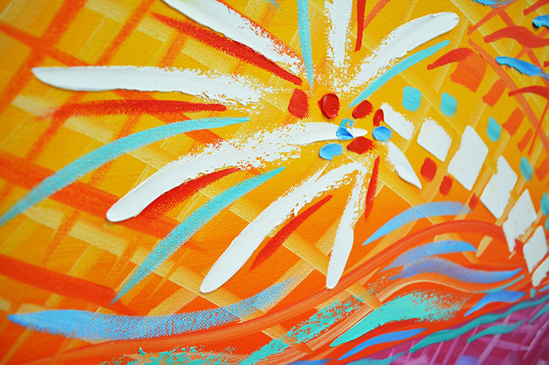Discover the Best Palm Trees Art in Florida created by Miami Based Artist Laelanie Larach