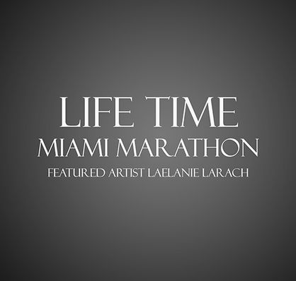 Miami Marathon featuring the artist Laelanie Larach