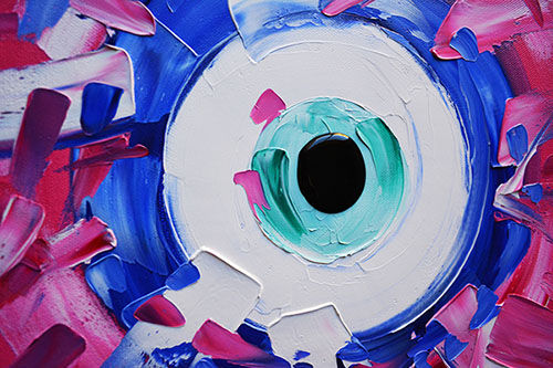 The Inspiring Modern Art in Doral Florida by Laelanie Larach with Bold Colors