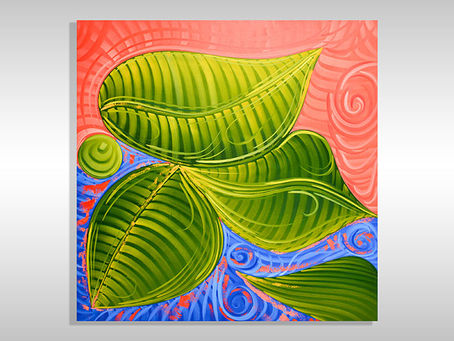 Where Can I Order Original Colorful Paintings with Free Shipping in the US created by Miami Based Artist Laelanie Larach