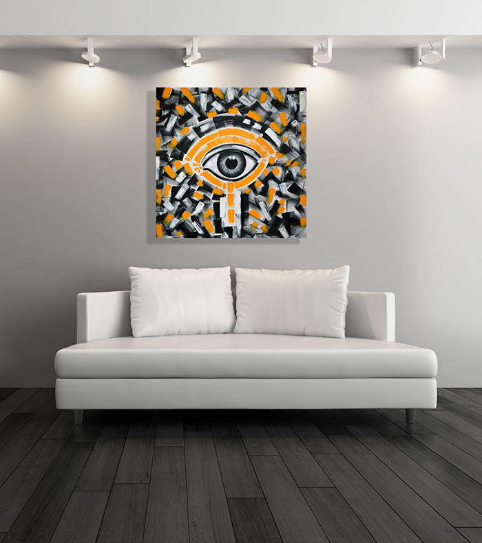 Miami Based Abstract Artist Laelanie Larach and New Top Rated Abstract Artwork in Miami Florida