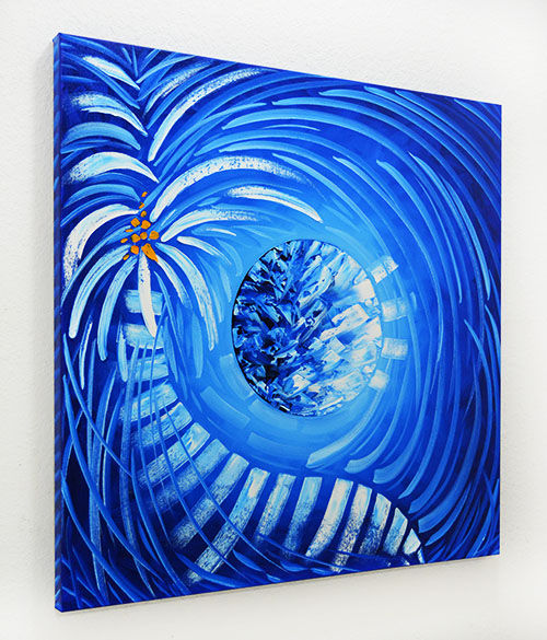 Famous Caribbean Art in Miami of Laelanie Larach for Beach Home Interiors