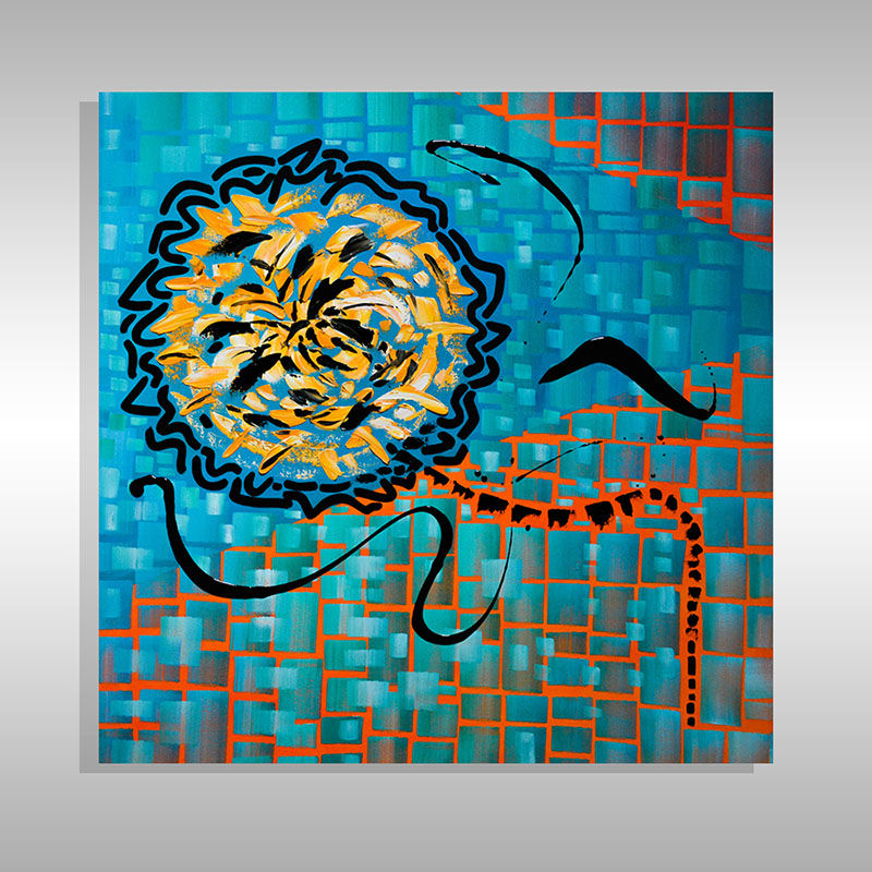 Miami Based Abstract Artist Laelanie Larach and New Top Rated Abstract Artwork in Miami Florida