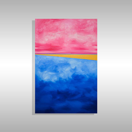 abstract art in Orlando Florida by Miami based artist Laelanie Larach