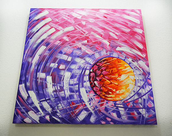Best Oil Paintings in Hollywood Florida created by Miami Artist Laelanie Larach