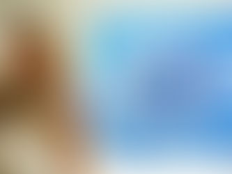 Original Tropical Blue Abstract Paintings created by Famous Abstract Artist Laelanie Larach in Miami Florida