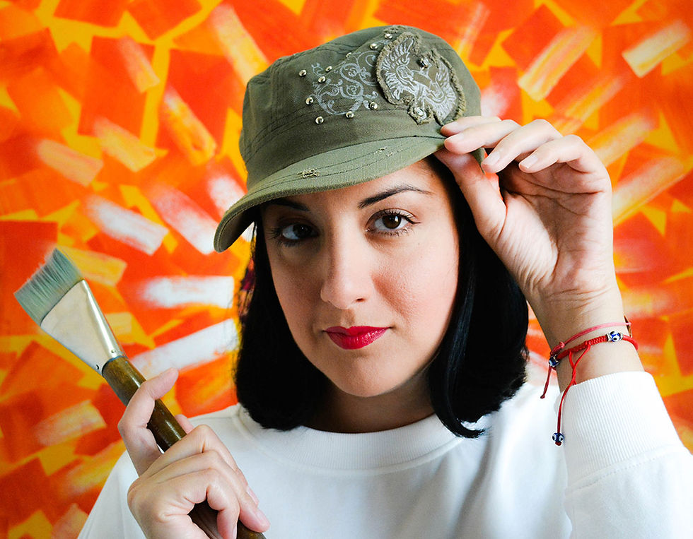 Miami Artists Painter Laelanie Larach and Miami Paintings for Sale