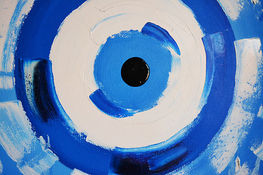 original contemporary abstract paintings Miami Beach created by Miami based artist Laelanie Larach