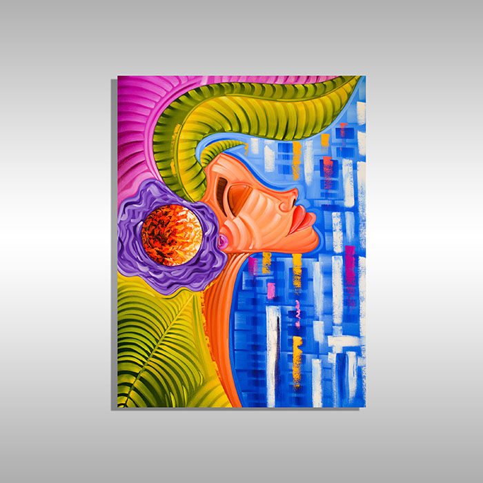 Honduran Art created by Honduran Artist Laelanie Larach in Florida