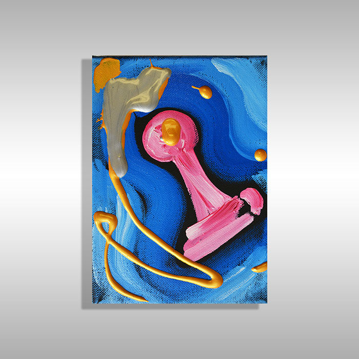 Famous Contemporary Abstract Paintings in Miami Beach by Abstract Contemporary Artist Laelanie Larach