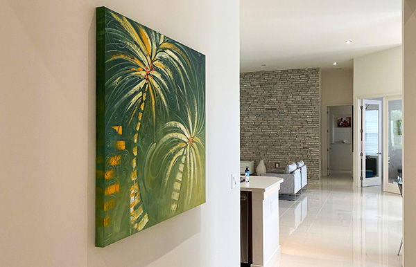 The Vibrant Influence of Laelanie Larach Contemporary Abstract Artwork in Miami Beach