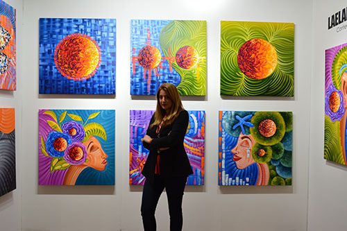 Biography and Daily Inspiration of the Contemporary Abstract Artist Laelanie Larach