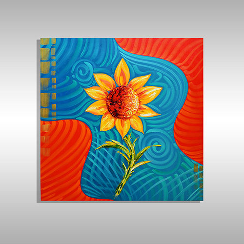 Laelanie Larach Original Miami Paintings with a Hispanic Honduran Art Style