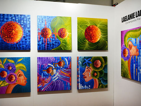 Original Pop Honduran Wall Art in Florida created by Honduran Artist Laelanie Larach