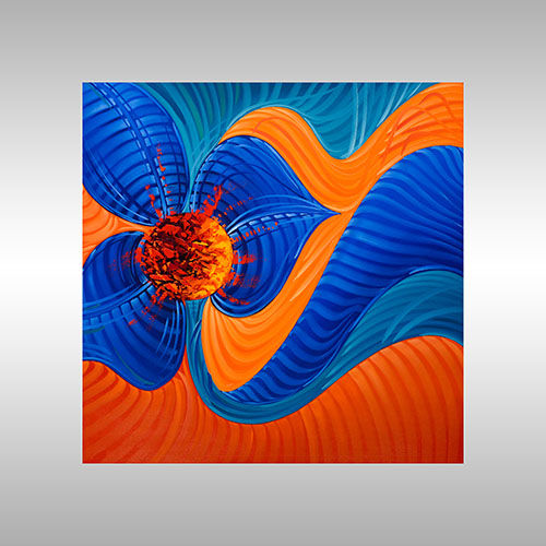 Caribbean Modern Art in Plantation Florida Created by Miami Based Artist Laelanie Larach