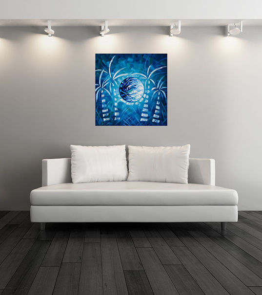 Hispanic art for sale and Latin American art in Miami Florida by Miami based artist Laelanie Larach