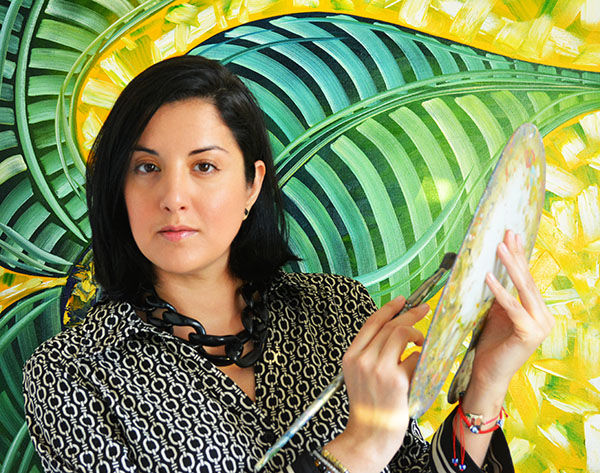 Caribbean Modern Art in Plantation Florida Created by Miami Based Artist Laelanie Larach