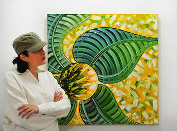 Miami based artist Laelanie Larach paintings for sale in Miami
