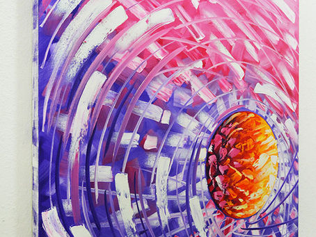 The Best Contemporary Abstract Art in Orlando Florida created by Miami Based Artist Laelanie Larach
