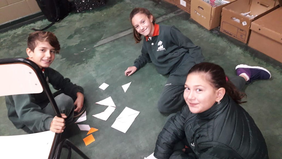 Trabajamos con el Tangram