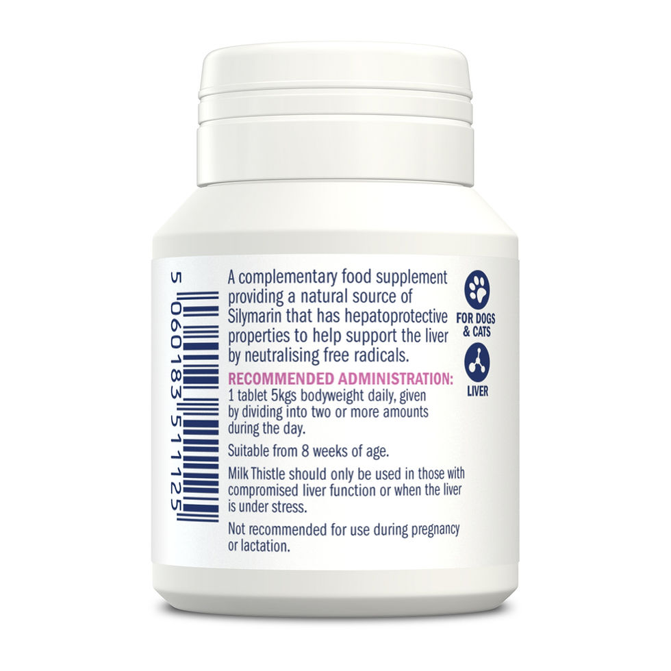 Thumbnail: Milk Thistle Tablets for Cats & Dogs