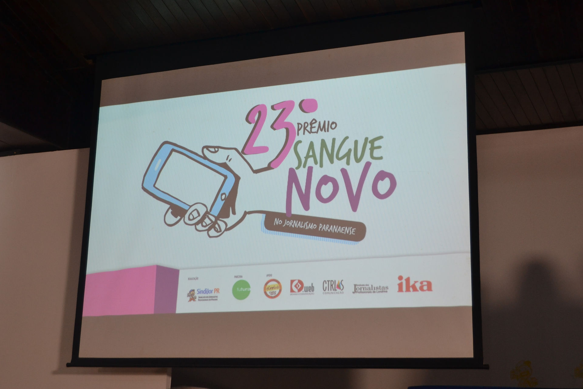 23º prêmio Sangue Novo
