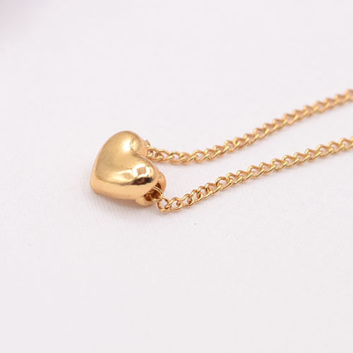 Thumbnail: Gold Plated Heart Necklace, Valentine's Day, Hearts